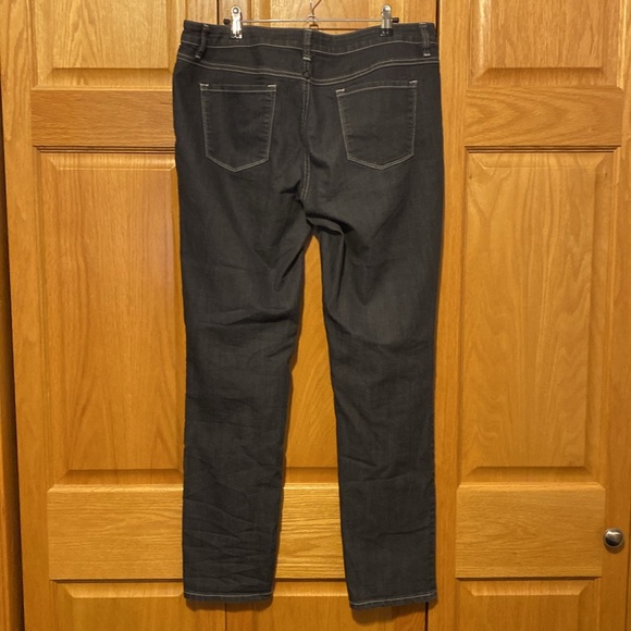 Prana lightweight dark gray denim jeans size 14 - Picture 4 of 10